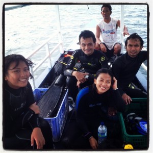 AHA divers