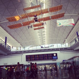 replika pesawat Spirit of Sha Tin