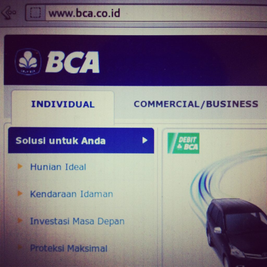 Transaksi Mudah Menggunakan BCA