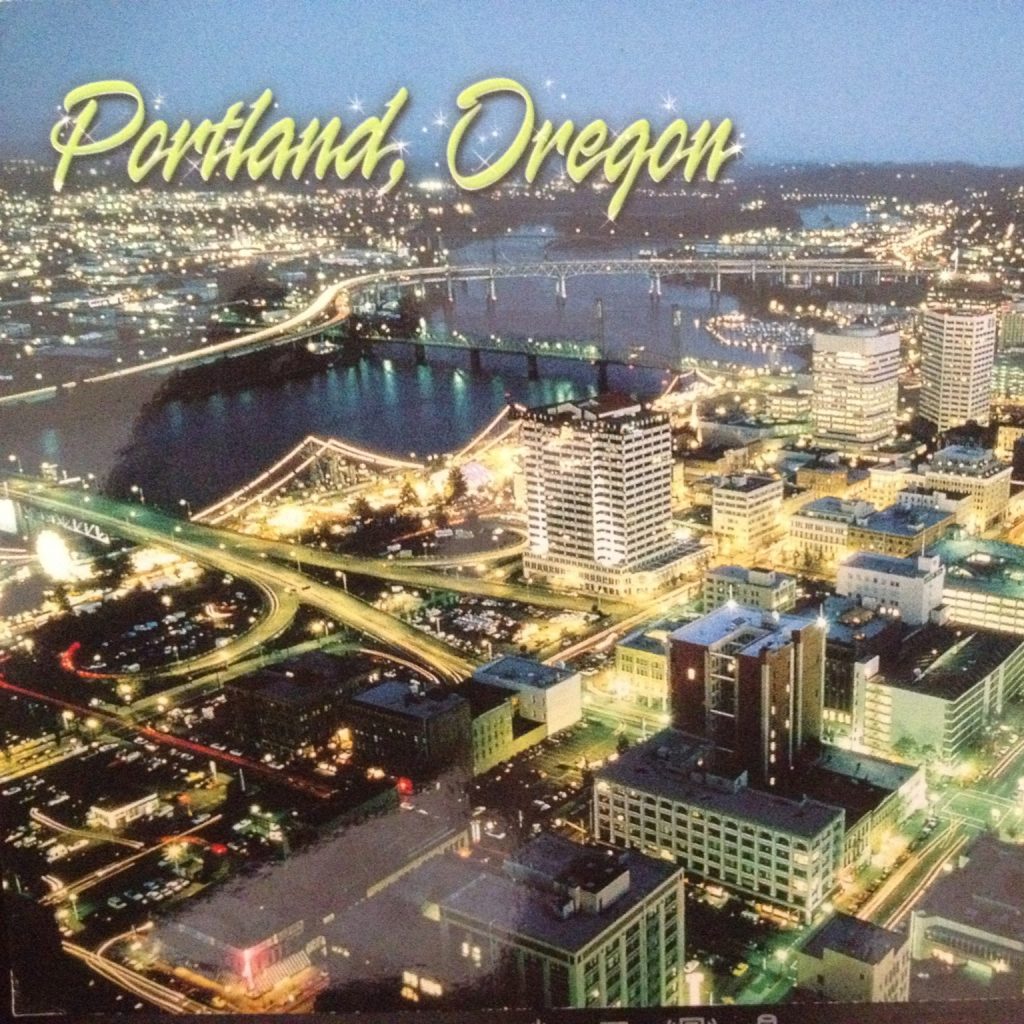 Kartu Pos Dari Portland, Oregon, Amerika Serikat