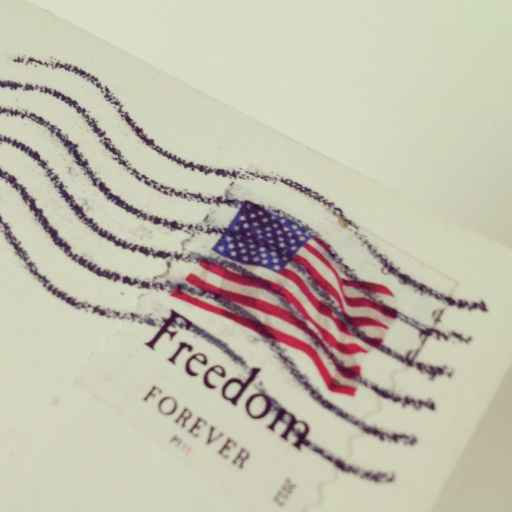 Kartu Pos Dari New York, Amerika Serikat