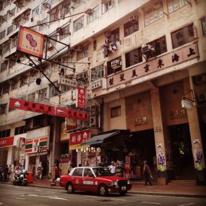 suasana apartemen di Hong Kong