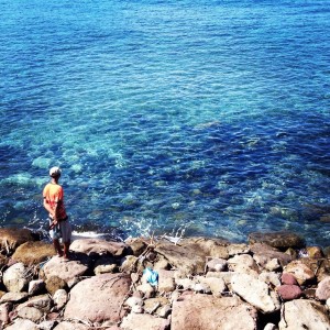 Pantai di pinggir kota Sabang