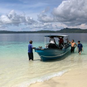 berhenti di Pulau Mioskon berhenti di Pulau Mioskon