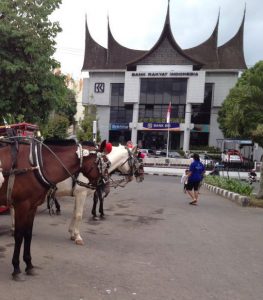 delman di Jam Gadang delman di Jam Gadang