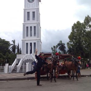 delman di Jam Gadang delman di Jam Gadang