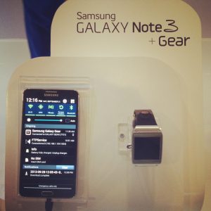 Samsung Galaxy Note 3 + Gear