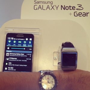 Samsung Galaxy Note 3 + Gear