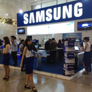booth Samsung di Mega Bazaar 2013