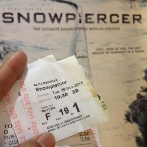 tiket Snowpiercer Blitzmegaplex