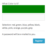 matriphe colorspam, Plugin WordPress Melawan Spam di Registrasi