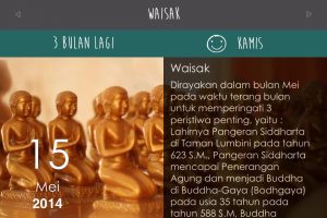 Keterangan Waisak Landscape