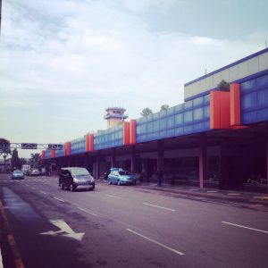 suasana di Bandara Halimperdanakusuma