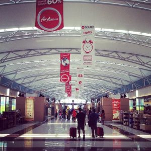 Hall keberangkatan Terminal 3, Bandara Soekarno-Hatta, Jakarta Hall keberangkatan Terminal 3, Bandara Soekarno-Hatta, Jakarta
