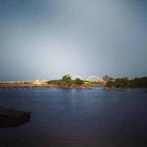jembatan di pantai jembatan di pantai