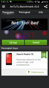skor Antutu Benchmark setelah update