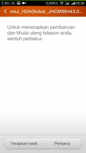 konfirmasi pembaruan konfirmasi pembaruan