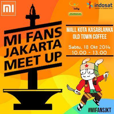 Menghadiri Mi Fans Jakarta Meet Up