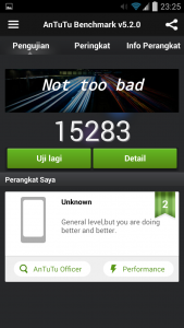 skor Antutu Benchmark Mito A60 Fantasy U