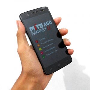 layar ditempel sticker Mito A60 Fantasy U