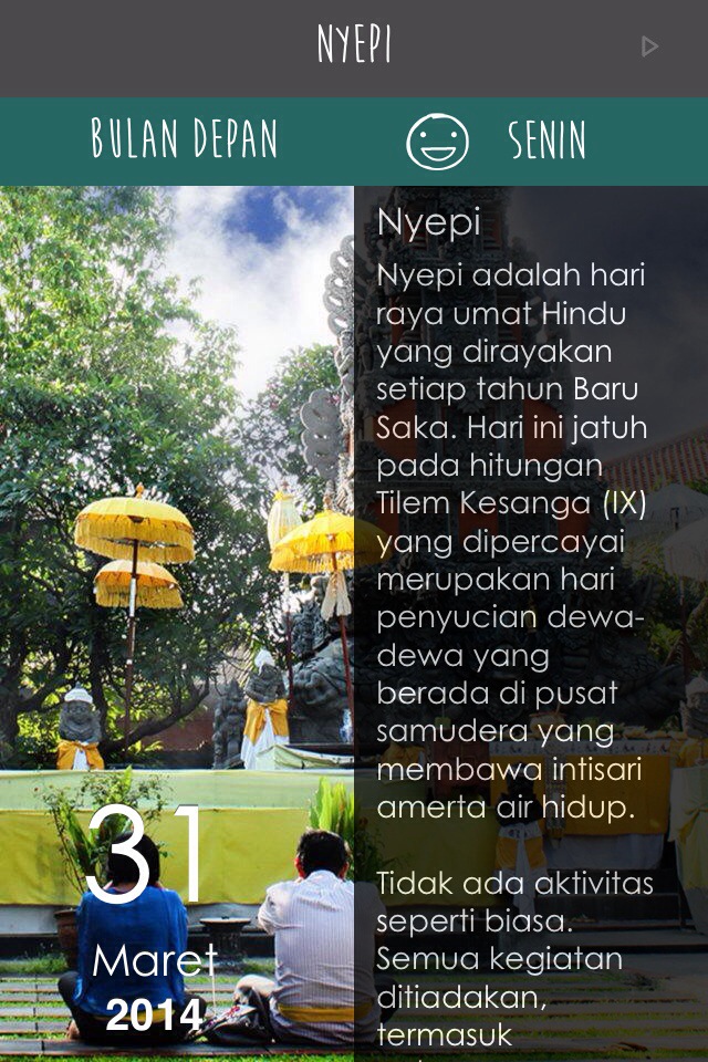 Keterangan Nyepi