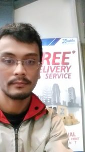 hasil foto kamera depan, tidak terbalik