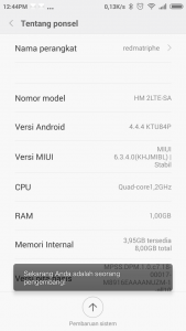 mengaktifkan menu pengembang