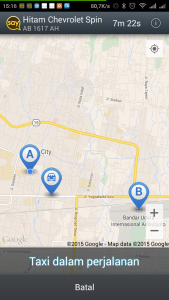 peta tujuan dan lokasi taksi peta tujuan dan lokasi taksi