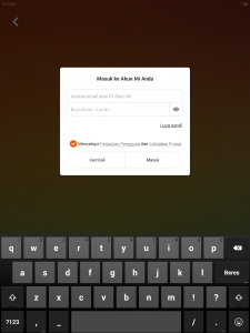 MIUI 6: masuk ke akun Mi MIUI 6: masuk ke akun Mi