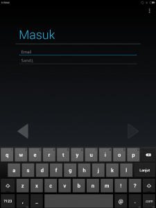 MIUI 6: masuk ke akun Google MIUI 6: masuk ke akun Google