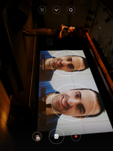 tampilan pendeteksi wajah tampilan pendeteksi wajah