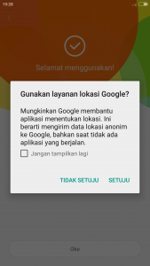 menggunakan layanan lokasi Google menggunakan layanan lokasi Google