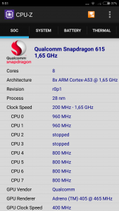 Spesifikasi menurut CPU-Z Spesifikasi menurut CPU-Z