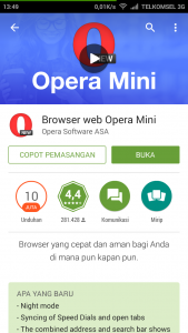 Opera Mini di Google Play Opera Mini di Google Play