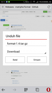 mengunduh file di Opera Mini mengunduh file di Opera Mini