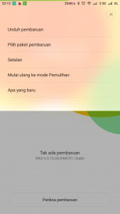 pilih Paket Pembaruan pilih Paket Pembaruan