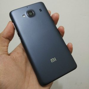 bagian belakang dark-grey soft matte Xiaomi Redmi 2 Prime