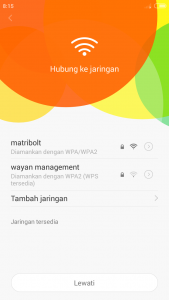 Hubungkan ke jaringan