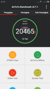 Antutu Benchmark mode performa ROM 6.5.2.0