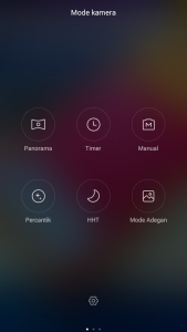 menu kamera utama Xiaomi Redmi 2 Prime