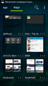 tampilan task manager Acer Liquid Z520
