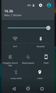 notifikasi Acer Liquid Z220