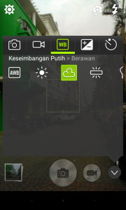 pengaturan white balance pada Acer Liquid Z220