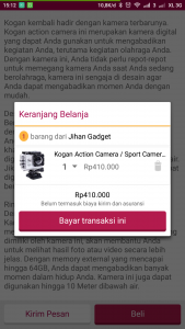 halaman pembayaran aplikasi Bukalapak.com halaman pembayaran aplikasi Bukalapak.com