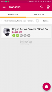 halaman transaksi halaman transaksi