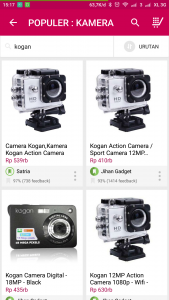 halaman populer di aplikasi Bukalapak.com halaman populer di aplikasi Bukalapak.com