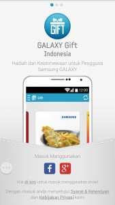 penjelasan tentang Samsung Galaxy Gift Inonesia penjelasan tentang Samsung Galaxy Gift Inonesia