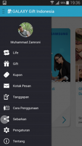 halaman profil Samsung Galaxy Gift Inonesia halaman profil Samsung Galaxy Gift Inonesia