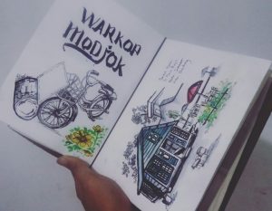 ilustrasu Warung Modjok