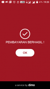 pembayaran berhasil
